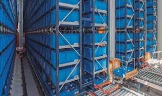 Stacker crane pentru cutii Stacker crane pentru cutii
