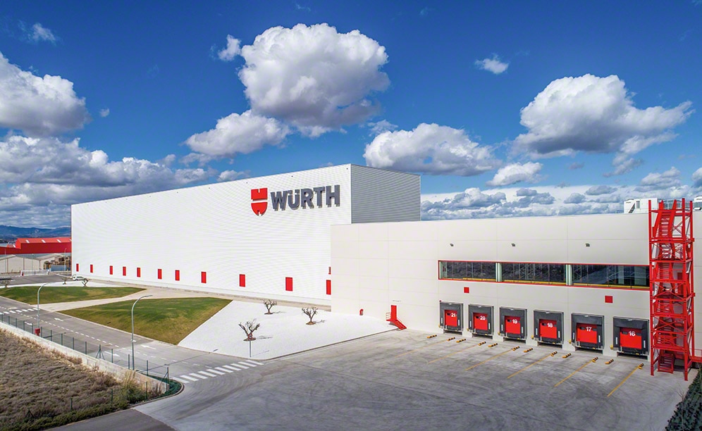 Würth își extinde capacitatea de depozitare cu un proiect Mecalux „la cheie”
