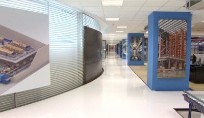 Showroom Mecalux: 2.500 m² de soluții de depozitare și intralogistică