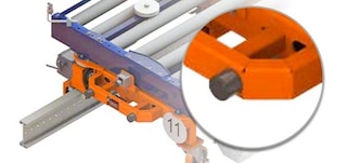 Opritoarele diminuează forța generată în cazul contactului cu alt cărucior Opritoarele diminuează forța generată în cazul contactului cu alt cărucior